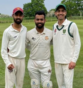Priyank, Soaham and Aniketh, United Friends CC