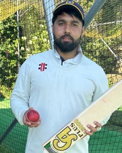 Ahsan Ali Shan, Rajput CC 101 runs and 6 wickets