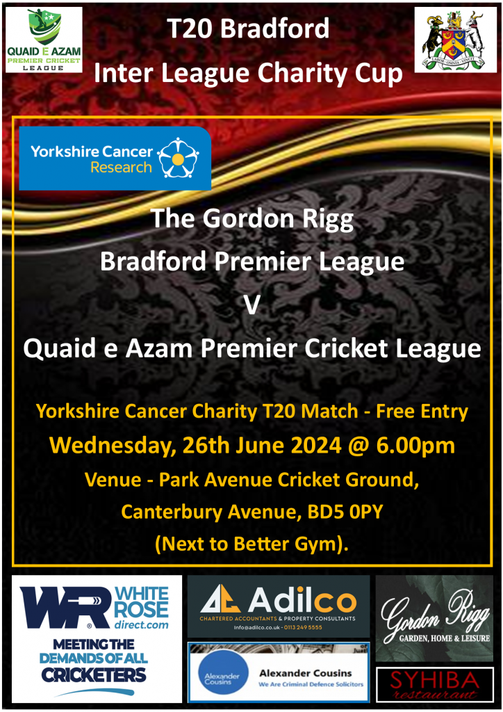 T20 charity poster
