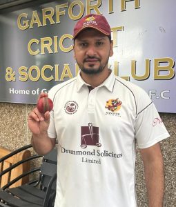 Zamurad Khan, Hanover CC 3 for 41 runs