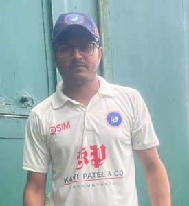 Raj Patel, Nathia United B 5 for 8 runs